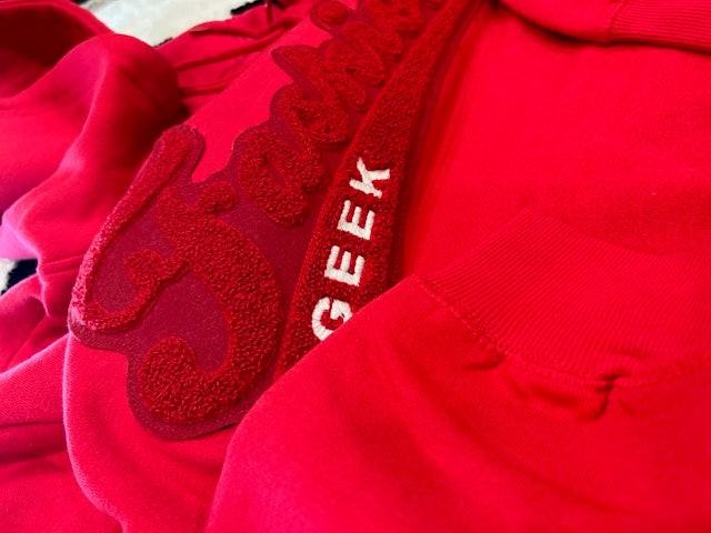 Varsity Chenille RED